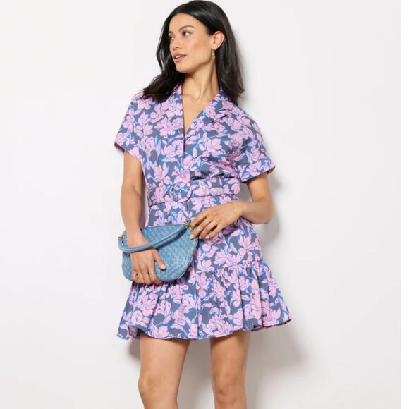 Hutch Peach Mini Dress from Evereve Size XS NWOT - Picture 1 of 6